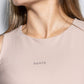 Top beige antimacchia in lycra