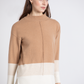 Maglia Nervo bicolore in lana e cashmere