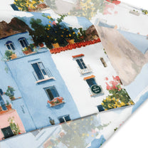 Sciarpa multifunzione leggera Città Blu