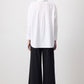 Camicia oversize in cotone bianco