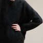 Maglione girocollo in misto baby alpaca