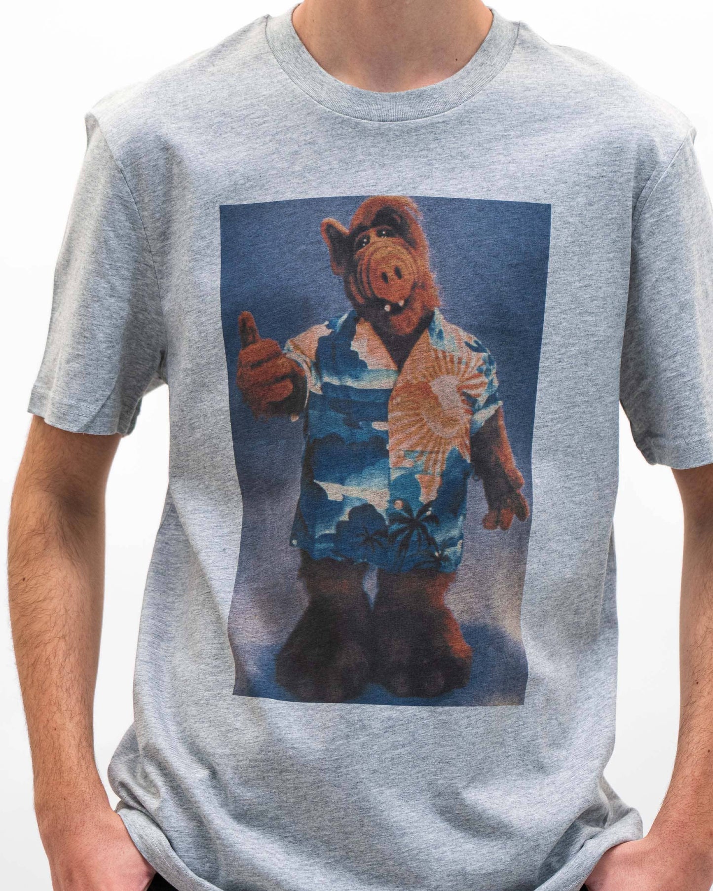 T-shirt unisex vintage anni ’80 ALF Hawaii in cotone biologico