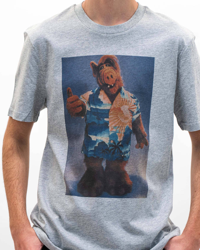 T-shirt unisex vintage anni ’80 ALF Hawaii in cotone biologico