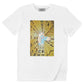 T-shirt unisex in cotone biologico con stampa artistica