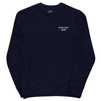 Felpa unisex in cotone biologico personalizzabile