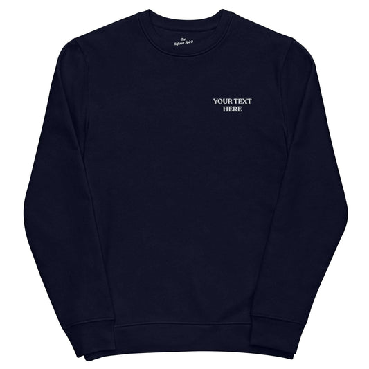 Felpa unisex in cotone biologico personalizzabile