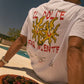 T-shirt “Il Dolce Far Niente” in cotone biologico