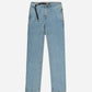 Pantaloni da arrampicata in denim riciclato lavaggio chiaro