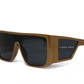 Occhiali da sole unisex neri polarizzati Tiphaine