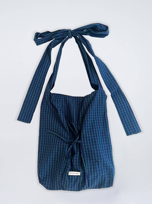 Borsa tote Crepuscolare con maxi fiocco regolabile