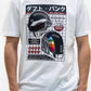 T-shirt Daft Punk Giappone dal design musicale retrò