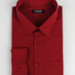 Camicia bordeaux plus size easy iron