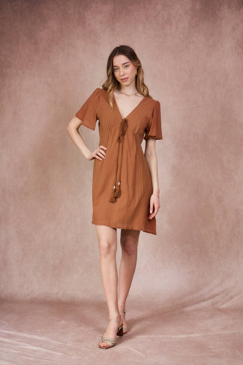 Abito Dolinette in cotone 100% stile boho chic
