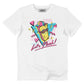 T-shirt unisex "Let’s Plank" in cotone biologico con stampa pop