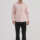 Camicia Piqué Comfort Salmone
