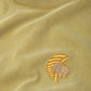 T-shirt donna pigmentata crop con stampa palma Golden Palm