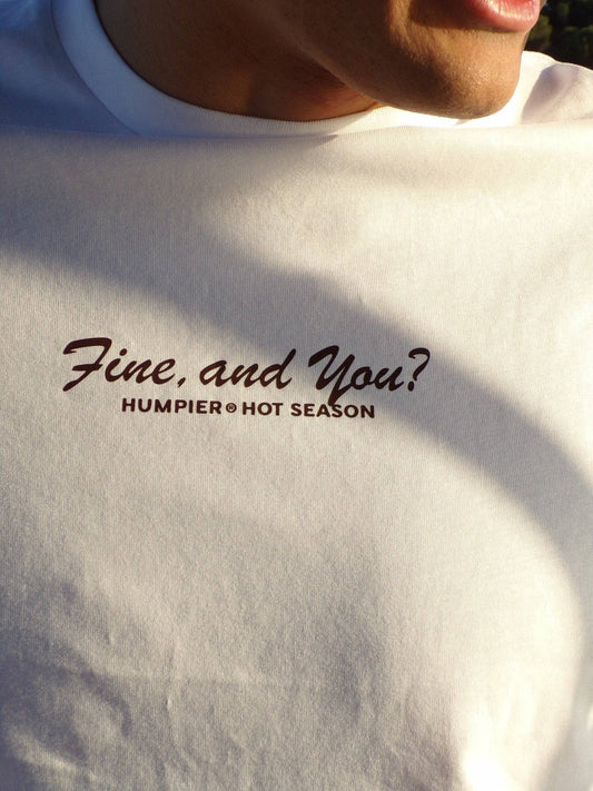 T-shirt bianca con stampa e orsetto