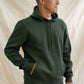 Felpa con cappuccio Williams verde foresta