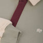 Maglione polo oversize color block uomo