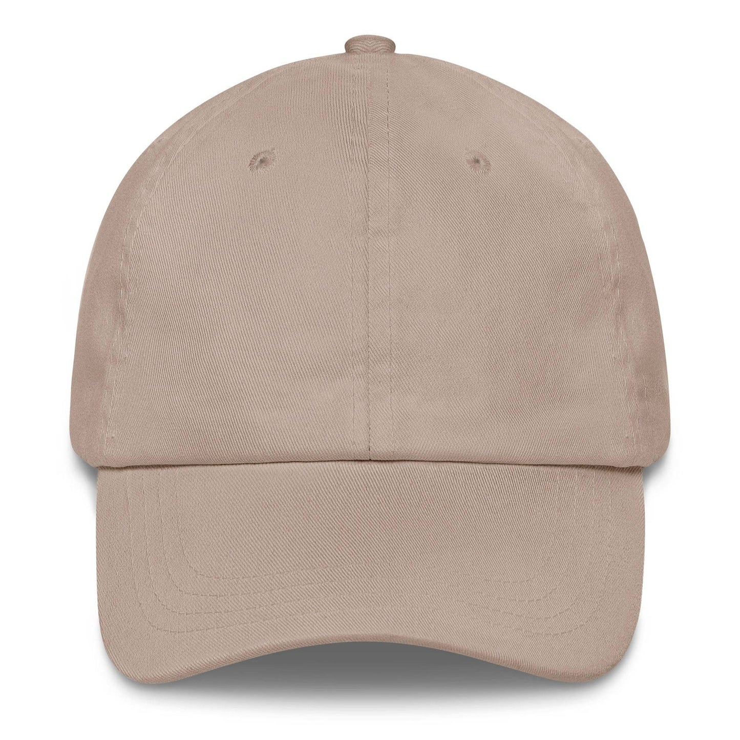 Cappellino minimal in cotone con ricamo