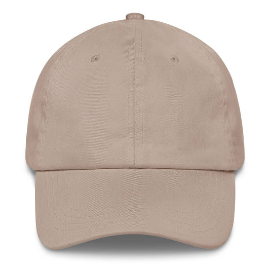 Cappellino minimal in cotone con ricamo
