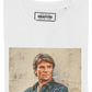 T-shirt vintage MacGyver anni '80 in cotone biologico