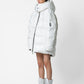 Parka oversize con logo