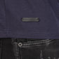 T-shirt uomo blu navy girocollo in cotone