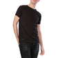 T-shirt uomo nera basic a girocollo