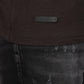 T-shirt uomo nera basic a girocollo