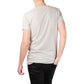 T-shirt uomo girocollo grigia in cotone
