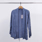 Giacca kimono goffrata in viscosa