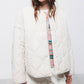 Giacca trapuntata oversize minimal