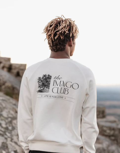 Felpa Imago Club in cotone biologico premium da uomo