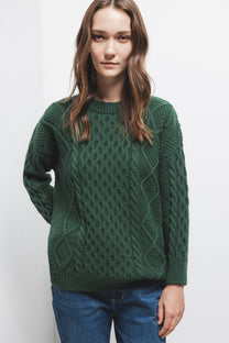 Maglione a maglia strutturata