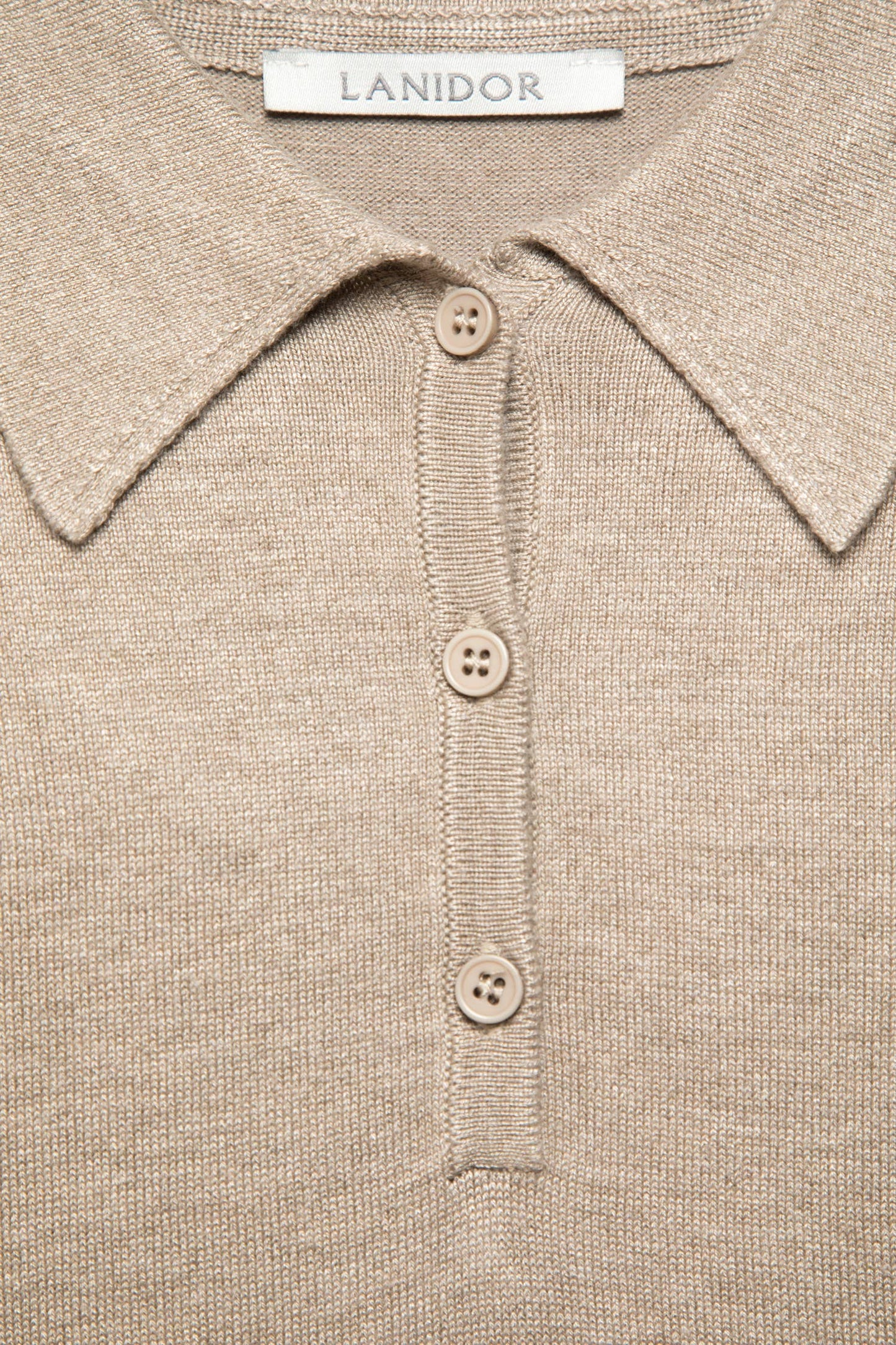Polo basic a maniche lunghe tinta unita