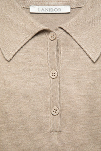 Polo basic a maniche lunghe tinta unita