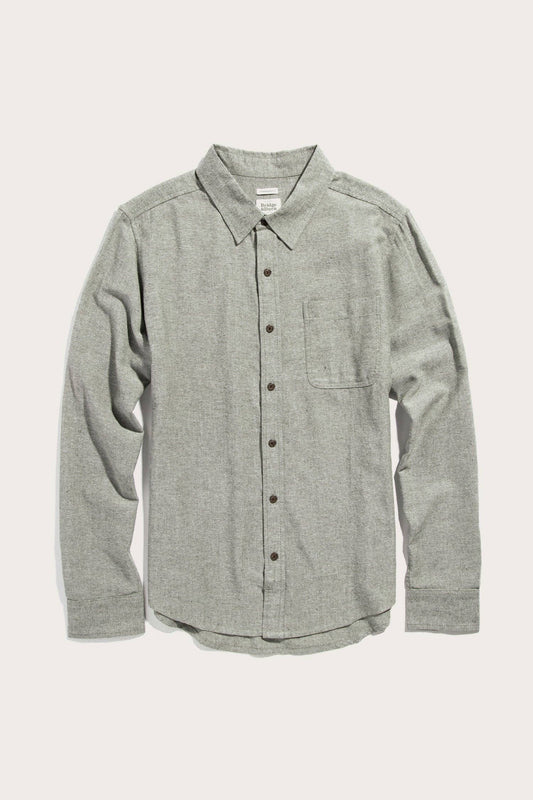 Camicia Larson in chambray salvia
