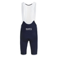Pantaloncini da ciclismo blu con bretelle Serie 3