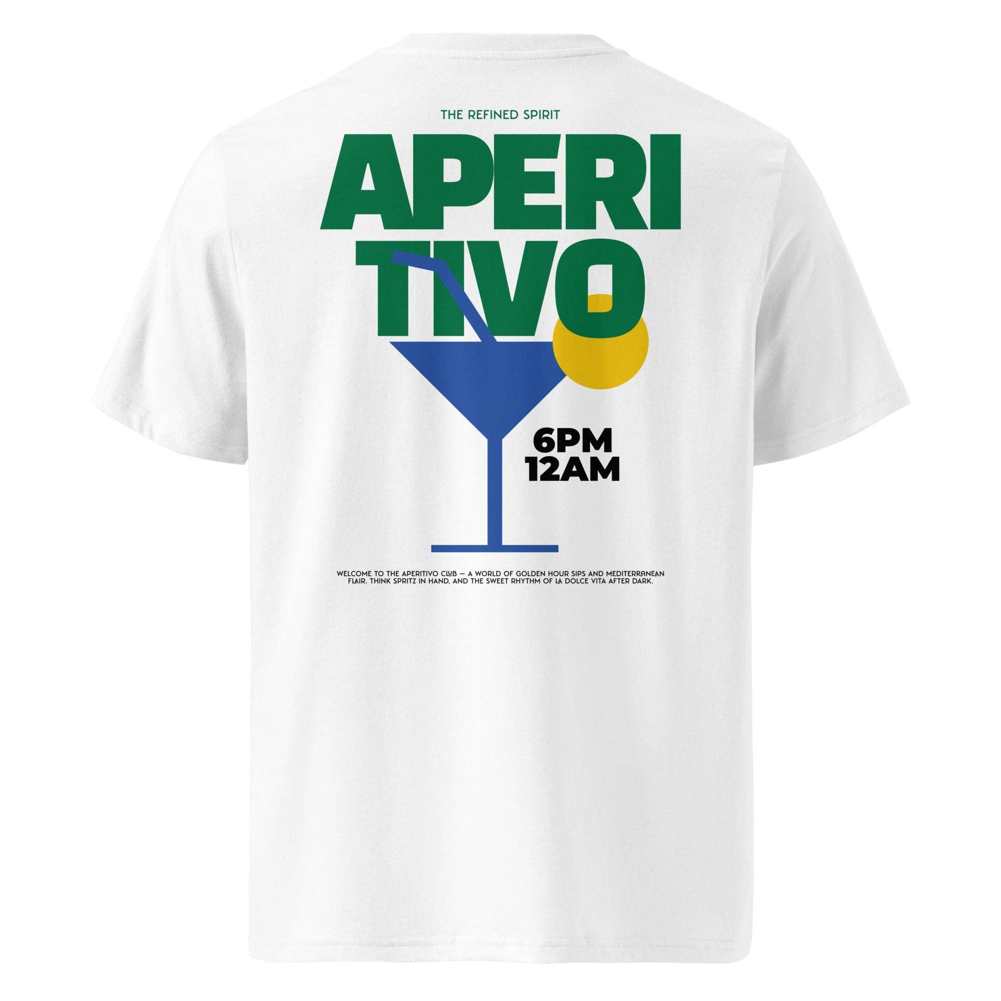 T-shirt unisex in cotone biologico Aperitivo