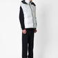 Gilet Over Imbottito con Cappuccio Staccabile