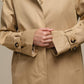 Cappotto trench donna elegante con bottoni