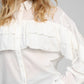 Camicia bianca con volant Suprema