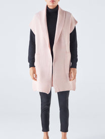 Gilet in maglia con tasche