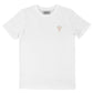 T-shirt ricamata Pizza Love in cotone biologico