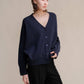 Cardigan oversize in tweed