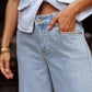 Jeans Basile a gamba larga a vita alta