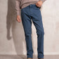 Pantaloni chino in cotone elasticizzato da uomo