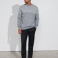 Maglione jacquard bicolore da uomo