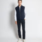 Gilet imbottito reversibile Navy/Camel Brunch